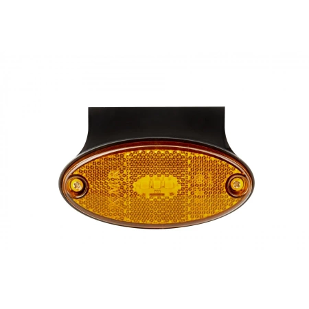 Lampa obrysowa LED 12/24V KMR2 żółta z wieszakiem L1866