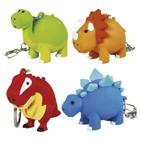 Brelok LED - dinozaur