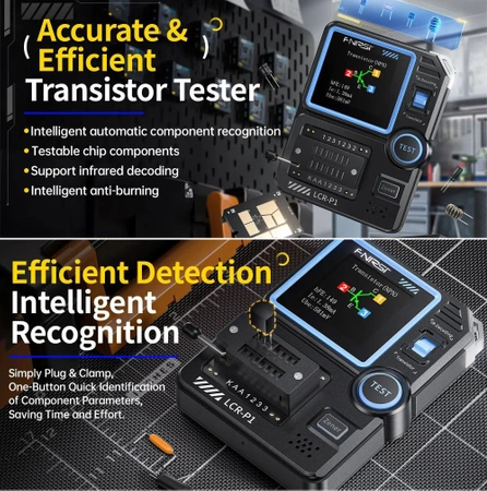 Tester elementów FNIRSI LCR-P1