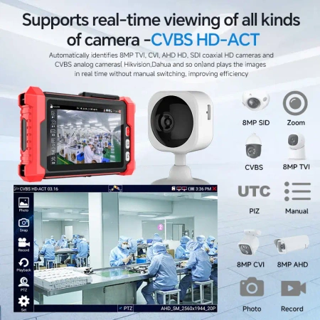 Tester CCTV Noyafa NF-IPC728HSO