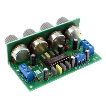 Przedwzmacniacz z TDA1524A - zlutowany KIT AVT 1634