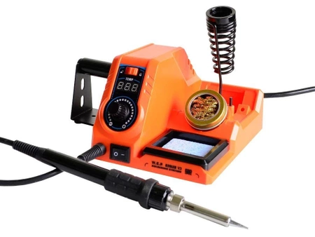 Stacja lutownicza kolbowa WEP 926LED V3 Orange + Kalafonia + czyścik miedziany