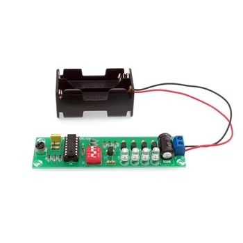 Stroboskop dyskotekowy LED z białymi diodami - zlutowany KIT AVT 747