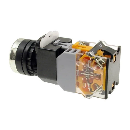 Przełącznik tablicowy LA38 monostabilny 22mm 10A 380V czerwony