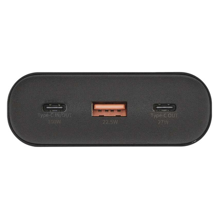 Powerbank, 27000 mAh, 100 W, szybkie ładowanie PD, czarny, EMOS B0561