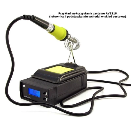 Regulator mocy z wyświetlaczem LCD - KIT AVT 3218