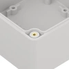 Obudowa hermetyczna ZP90.90.60JH, 90 × 90 × 60 mm, ABS, jasnoszara, Kradex