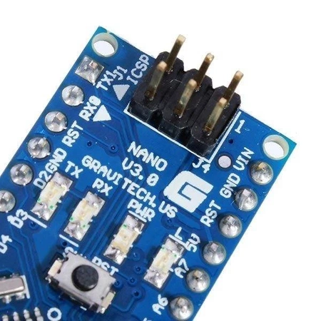 NANO V3.0 16MHz USB - ATmega328P - CH340 - Klon - kompatybilny z Arduino 1.8