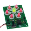 Dwukolorowy kwiatek LED, AVTEDU643. Zestaw DIY do nauki lutowania