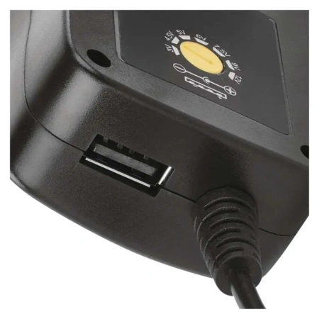 Zasilacz impulsowy uniwersalny 3-12 V, 2250 mA, z gniazdem USB 5 V / 2 A, wymienne wtyki, EMOS N3113N