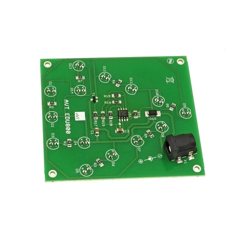 Pulsująca strzałka LED. Zestaw DIY do nauki lutowania elementów SMD AVT EDU800