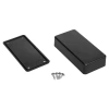 Obudowa uniwersalna Z75, 45 × 95 × 23 mm, ABS, czarna, z panelami bocznymi, Kradex