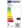 Żarówka LED E14 6W 470lm b. zimny, bańka mleczna Mini Globe