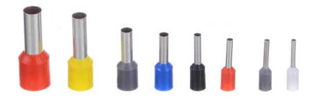 Zestaw tulejek izolowanych (zakończenia kabli) 1200 sztuk, E5932