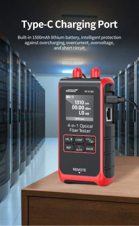 Mini tester kabli światłowodowych, Noyafa NF-916S