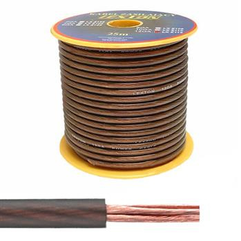 Przewód zasilający samochodowy Car Audio 4.5mm 12Ga czarny, 1mb