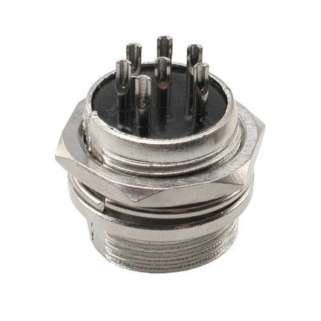 Gniazdo mikrofonowe męskie NC521 7 pin