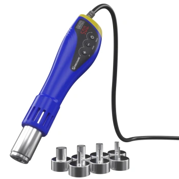 Opalarka hot air 958HT, 600 W, 100–550°C, cyfrowa, przenośna, Mechanic