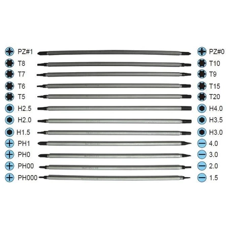 Zestaw wkrętaków 24 w 1 SD-9824 Proskit