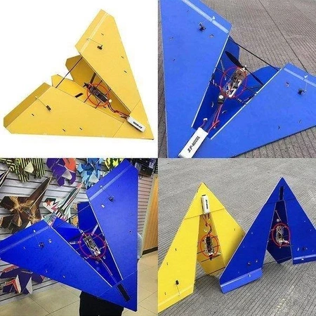 Łoże silnika do modeli RC ze sklejki 12cm - DIY - mocowane na skrzydła lub bagnety