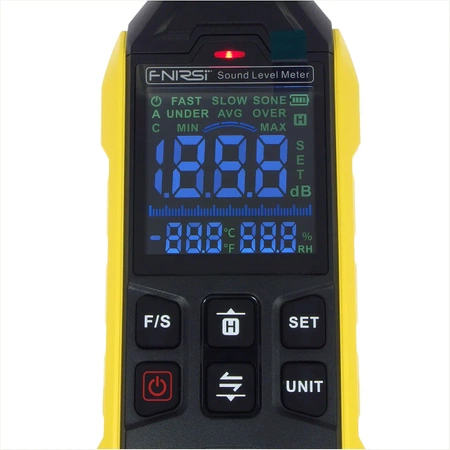 Miernik poziomu dźwięku, Decybelomierz 30-130dB, FNIRSI FDM-01