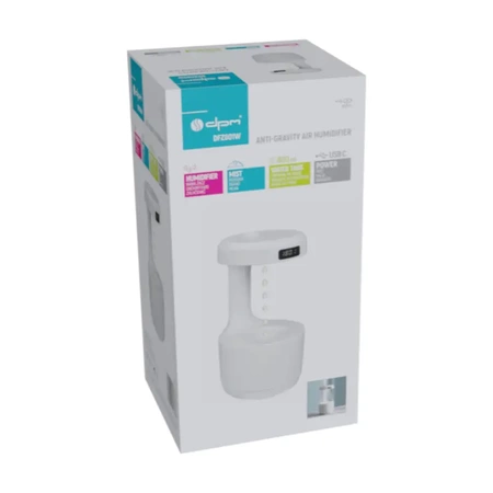 Nawilżacz powietrza antygrawitacyjny, biały, DFZ001W