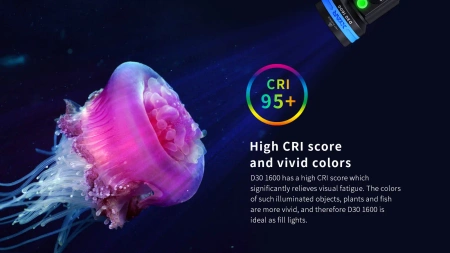 Latarka LED do nurkowania Xtar D30 - 1600lm z UV zestaw z ładowarką i akumulatorem