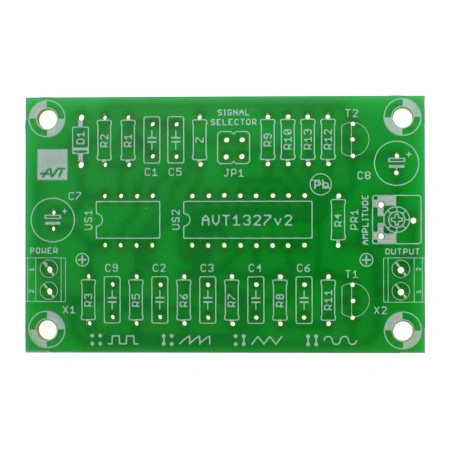 Mini generator funkcyjny - PCB do projektu AVT 1327