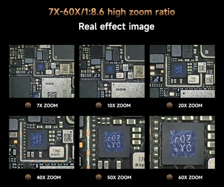 Mikroskop trzy-okularowy stereo ROBOT 7060T-TG Mechanic