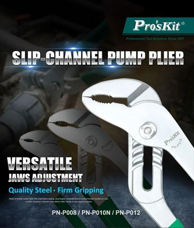 Klucz nastawny typu żabka 10" (254mm) Proskit PNP010N