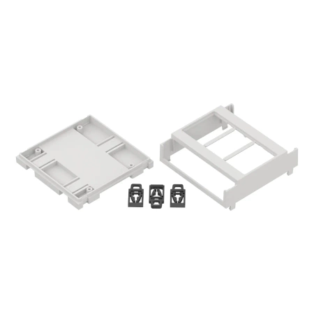 Obudowa modułowa na szynę DIN ZD3005J, 89,9 × 89,4 × 33,3 mm, ABS V0, Kradex