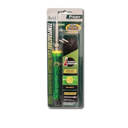 Lutownica kolbowa 80W z regulacją temperatury 200 - 450°C, Proskit SI131B