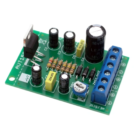 Wzmacniacz audio 35W z TDA2050 - zlutowany KIT AVT 1597/3