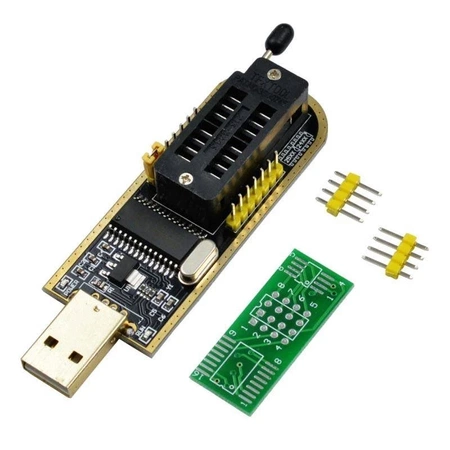 Programator USB CH341A Gold - SPI Flash EEPROM TTL