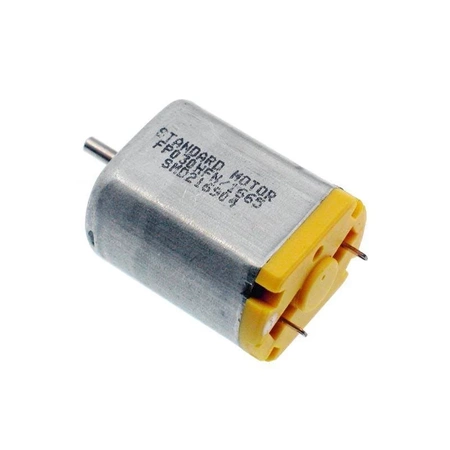 Silnik miniaturowy DC 3–6 V, wrzeciono 5,1 x 1,6 mm, bez przekładni, typ MT64