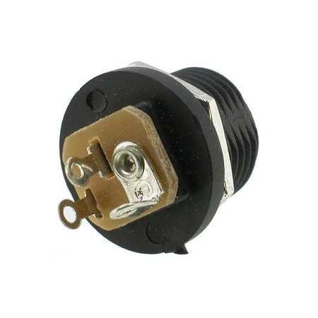 Gniazdo zasilania DC 2.1/5.5 wyprowadzenia do lutowania