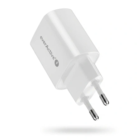 Ładowarka sieciowa USB-A 18W - szybkie ładowanie QC3.0 everActive SC-250Q