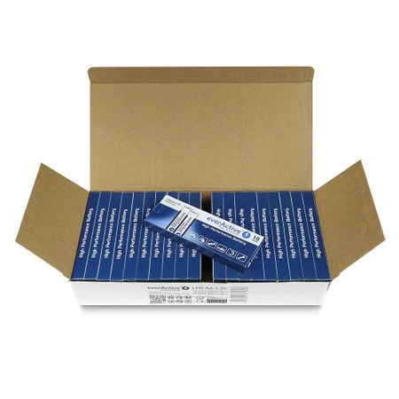 Baterie alkaliczne LR6 / AA 1,5 V, 10 szt., seria Pro, everActive