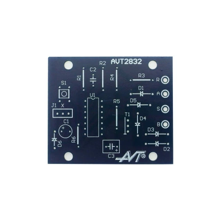 Wielofunkcyjny układ czasowy - PCB do projektu AVT 2832