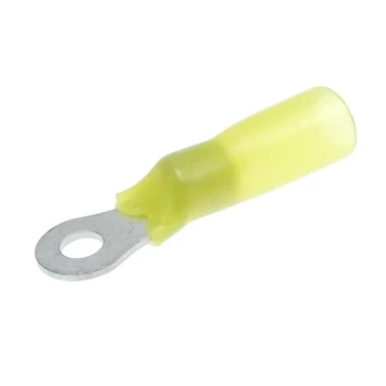 Końcówka oczkowa izolowana M4 4-6mm² - końcówka kablowa z osłoną termokurczliwą z osłoną termokurczliwą
