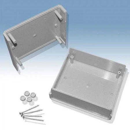 Obudowa 159x140, h=60mm ABS, z panelem, KM60