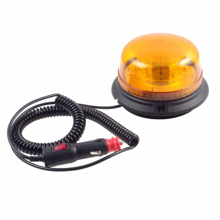 Lampa ostrzegawcza LED do pojazdu, OPTI, 36 LED, światło pomarańczowe, magnes, R65 R10, 12V/24V, ALR0060