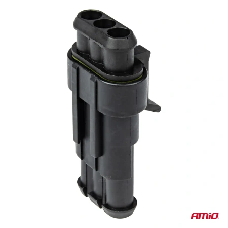 Złącze SuperSeal 1.5 3-pinowe hermetyczne samochodowe - OH-3 AMIO-03519