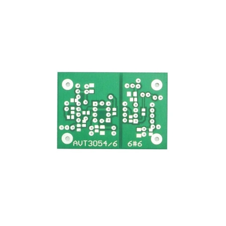 Multiodbiornik ELF-VLF - układ optoizolacji sygnałów audio - PCB do projektu AVT 3054/6
