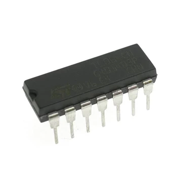 Wzmacniacz operacyjny TL064CN, poczwórny, wejście J-FET, DIP14, STMicroelectronics