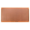 Płytka uniwersalna 13 x 25 cm, jednostronna, raster 2,54 mm, czerwona, PU18