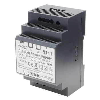 Zasilacz na szynę DIN 12V 60W 5A IP20