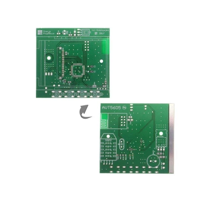 Domowa stacja pogodowa z prognozą pogody wiStation, PCB do projektu AVT5605