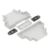Obudowa modułowa na szynę DIN ZD1001J-B, 90 × 18 × 65 mm, ABS, szara, Kradex