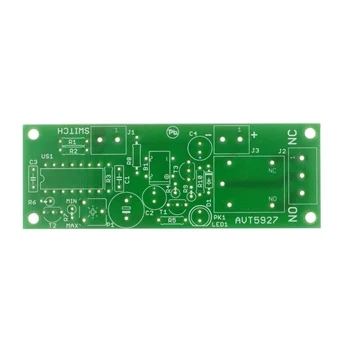 Wyłącznik czasowy 12V z wejściem bistabilnym i przekaźnikiem - PCB do projektu AVT 5927